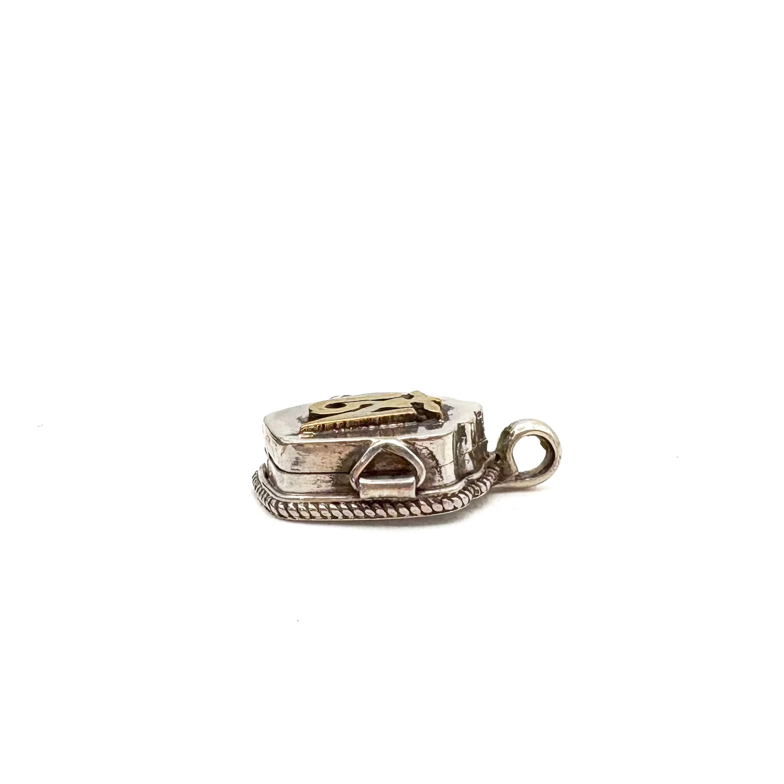 Sterling Silver Ohm Gau Locket Pendant Amulet Miniature - Image 10