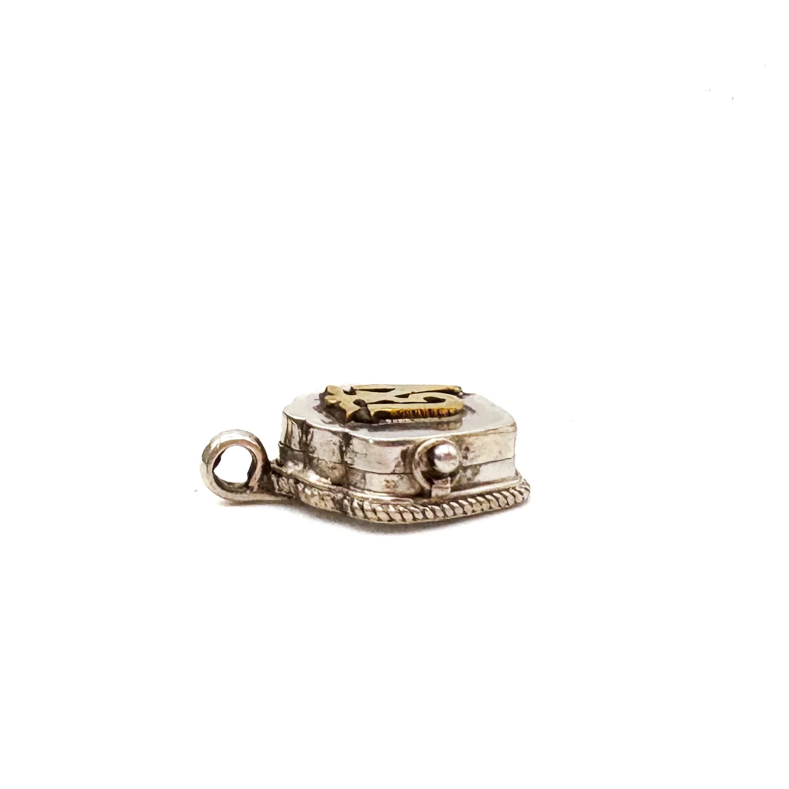 Sterling Silver Ohm Gau Locket Pendant Amulet Miniature - Image 11