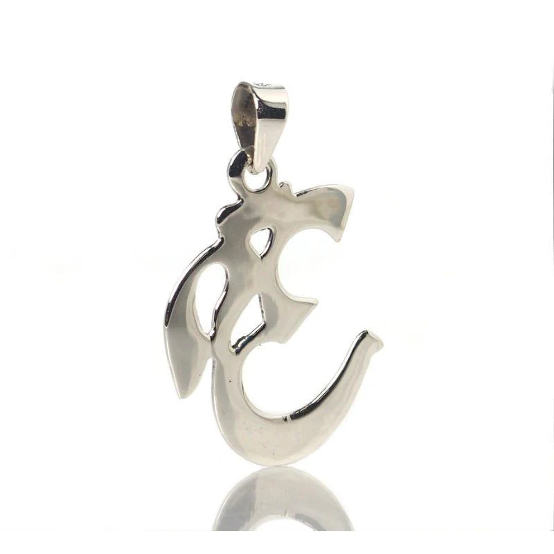 Sterling Silver Om Pendant - Image 2