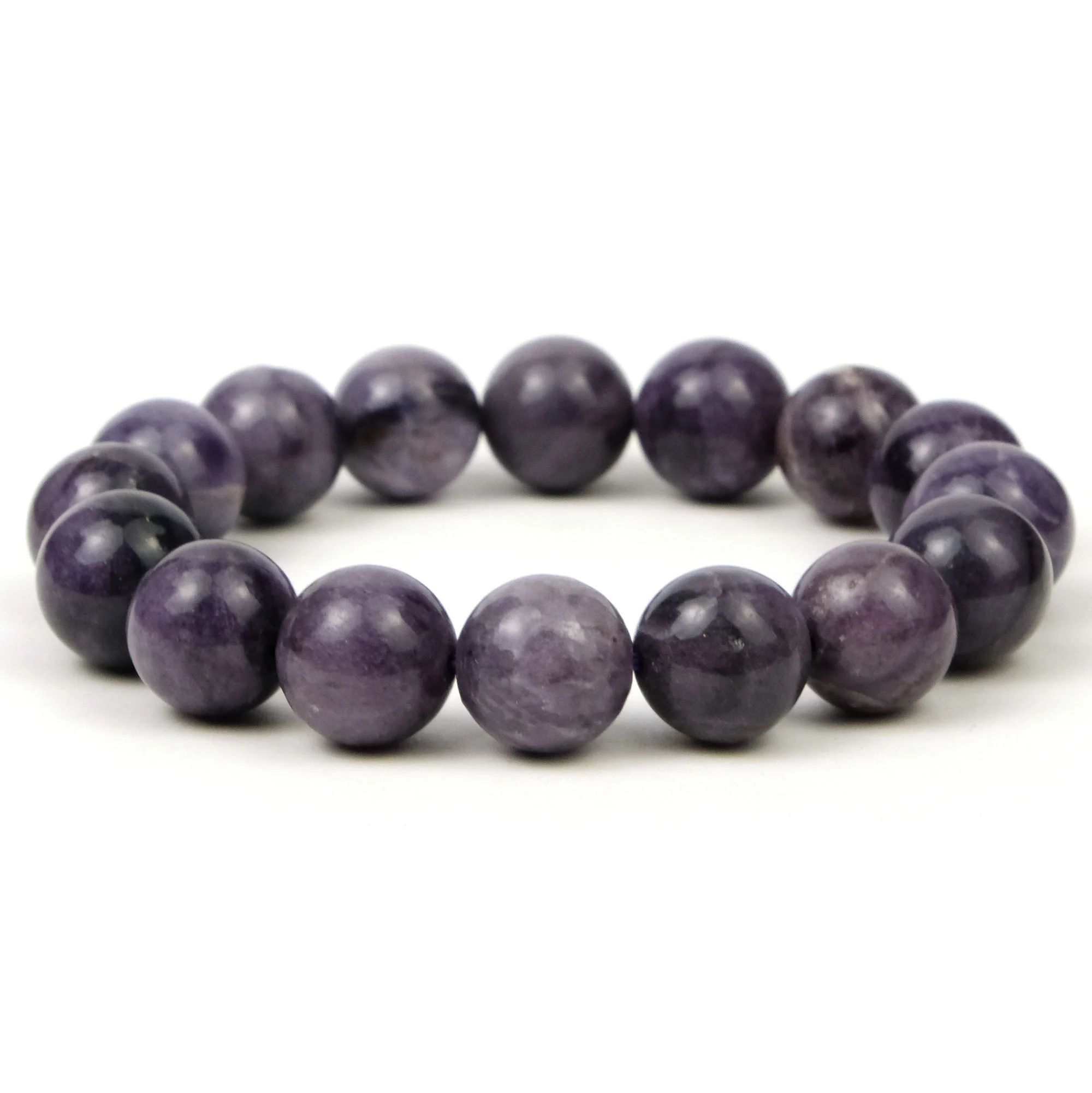 Sugilite Stretch Bracelet 13mm - Image 2