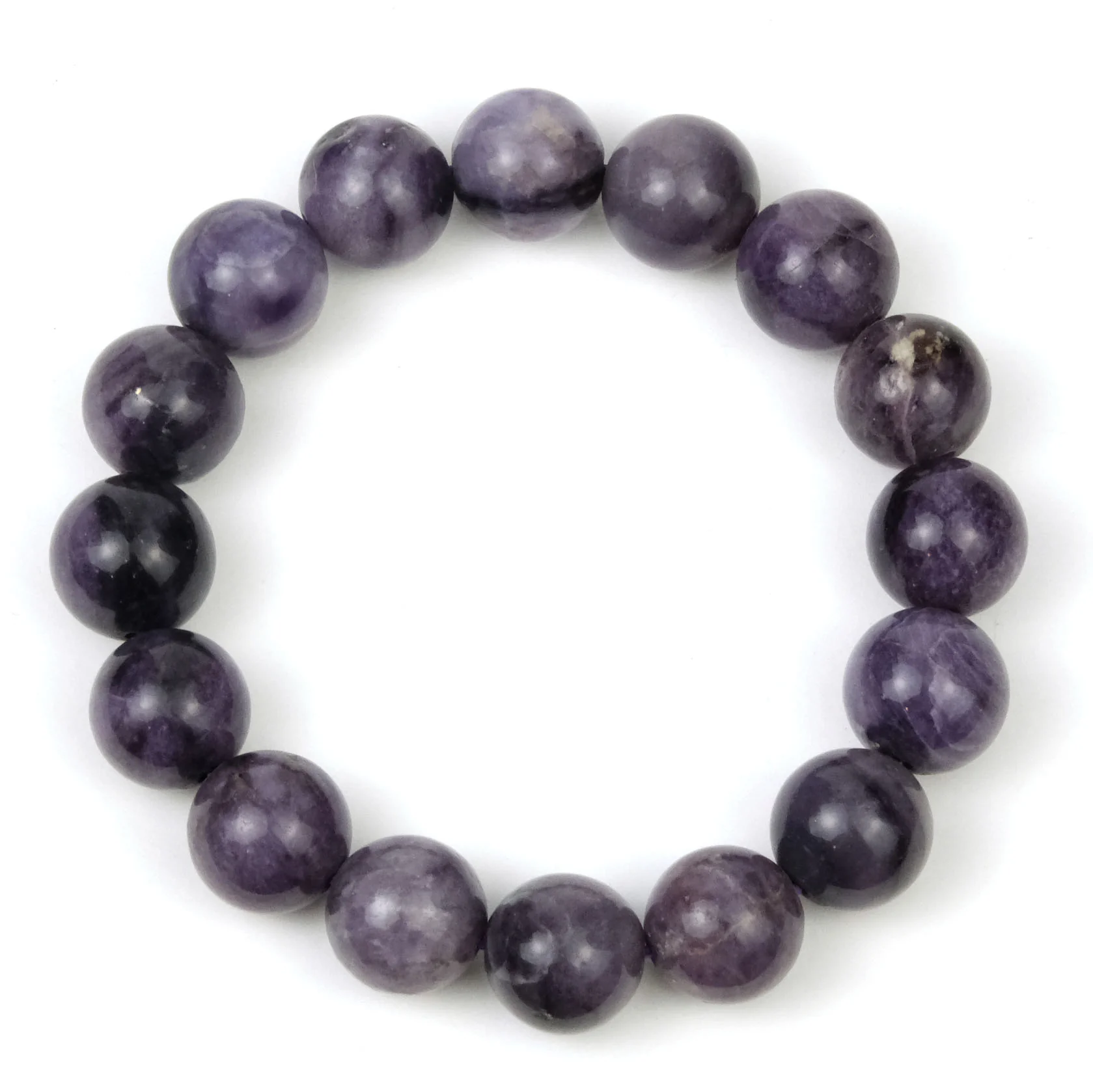 Sugilite Stretch Bracelet 13mm - Image 3
