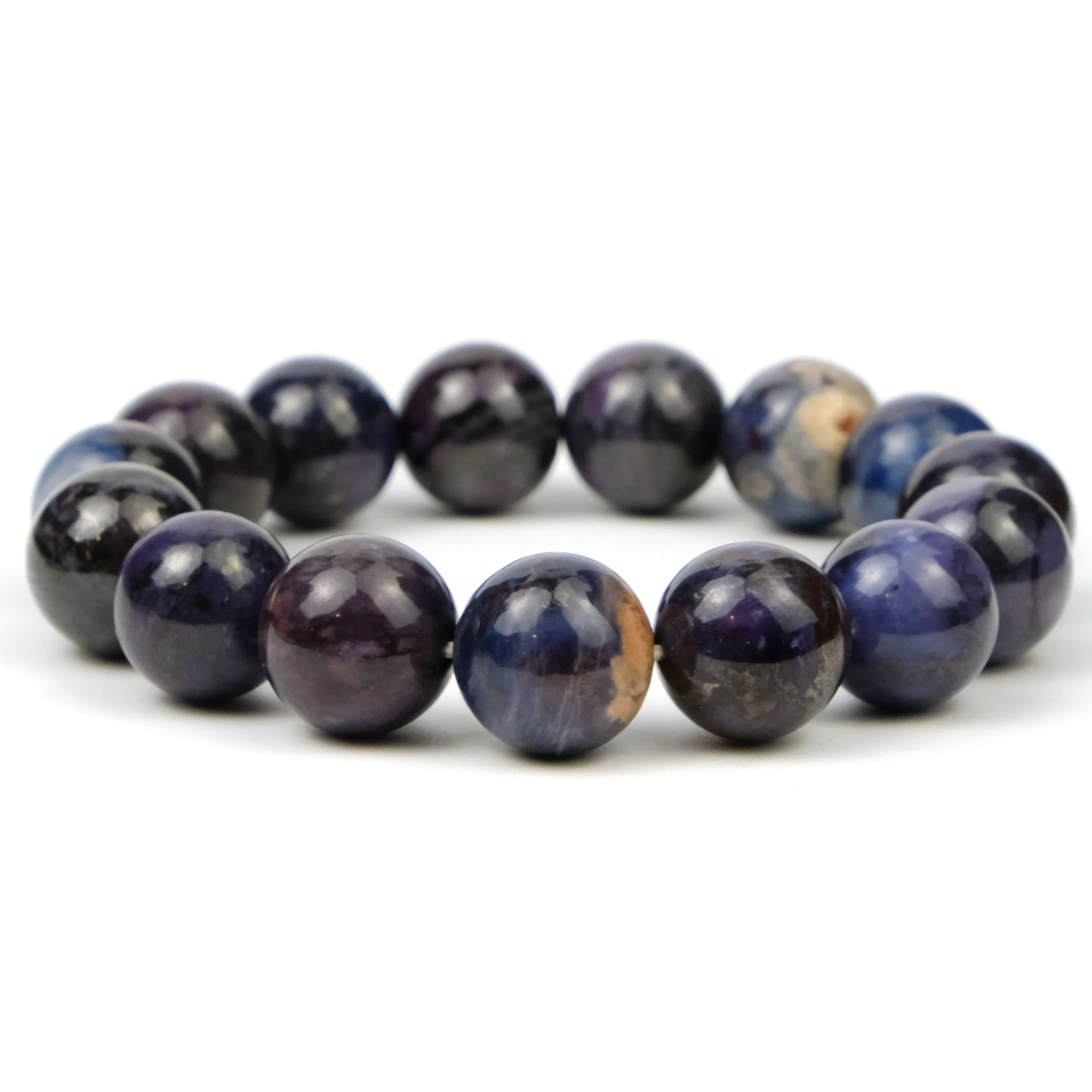 Sugilite Stretch Bracelet 14mm - Image 2