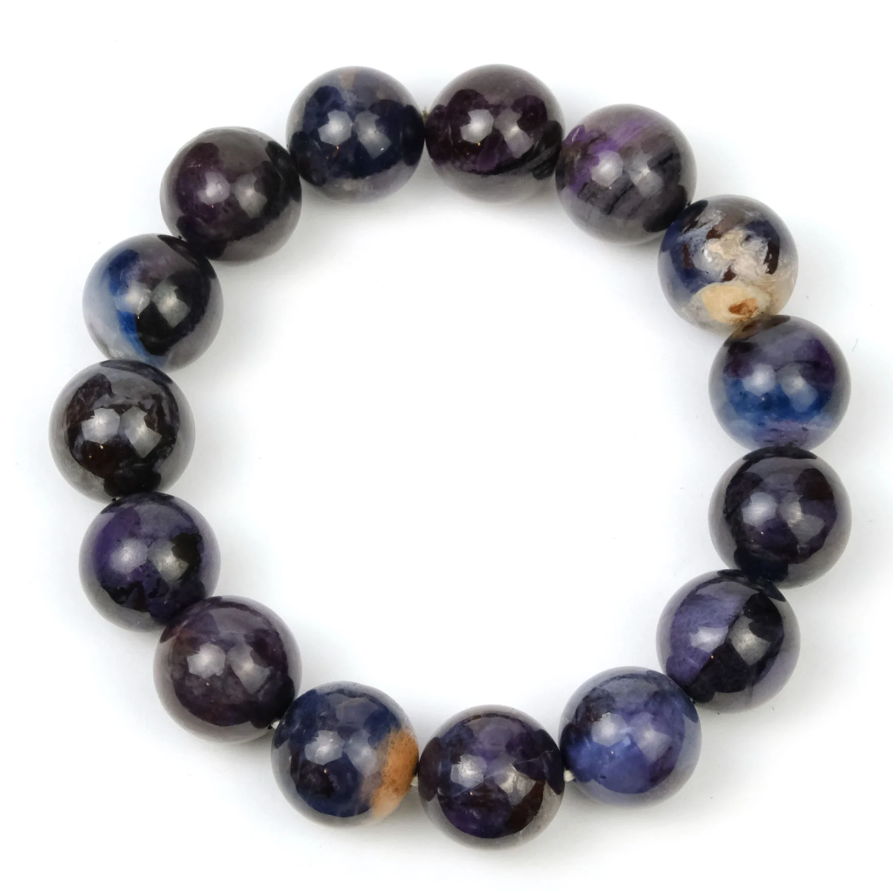 Sugilite Stretch Bracelet 14mm - Image 3