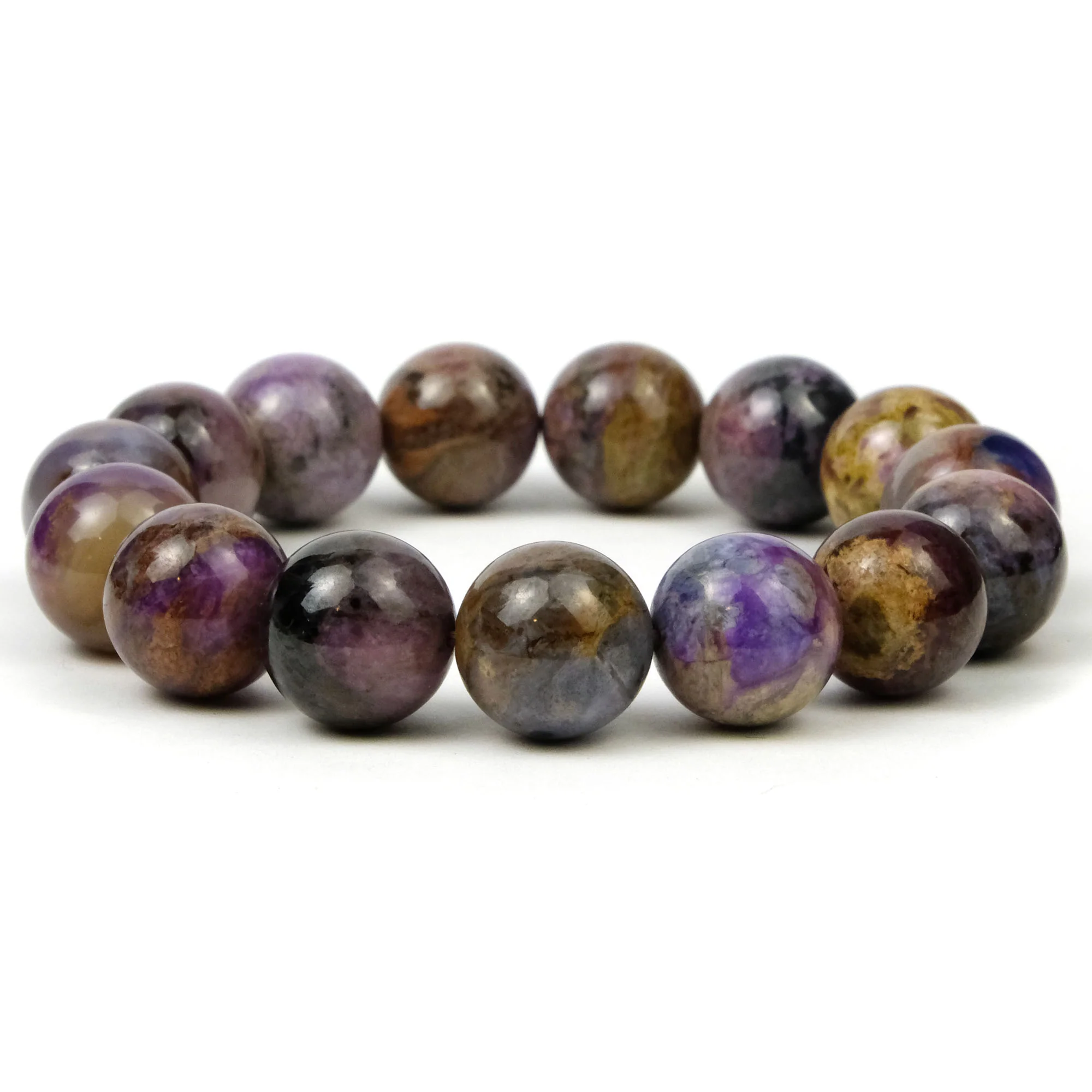 Sugilite Stretch Bracelet 14-15mm - Image 2