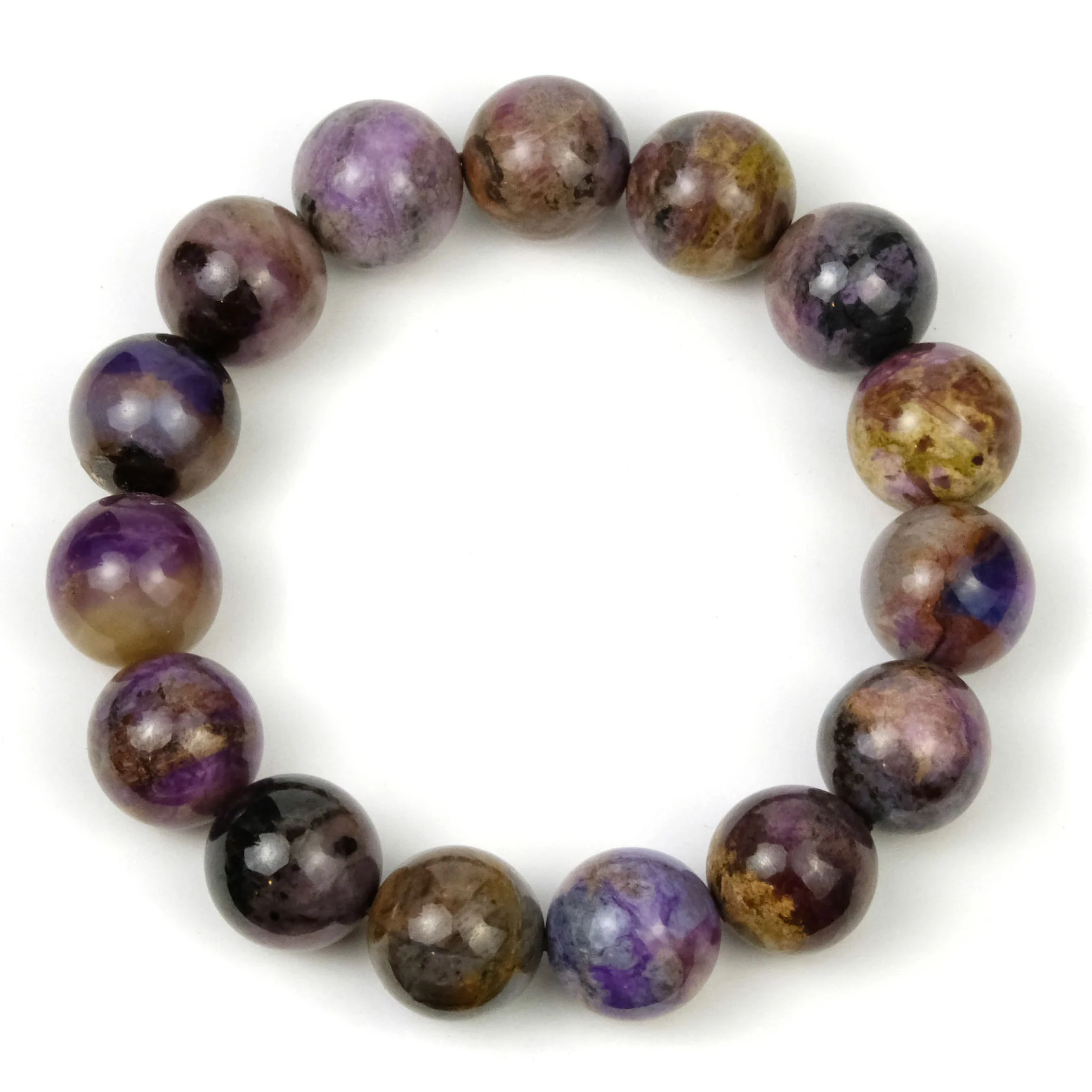 Sugilite Stretch Bracelet 14-15mm - Image 3