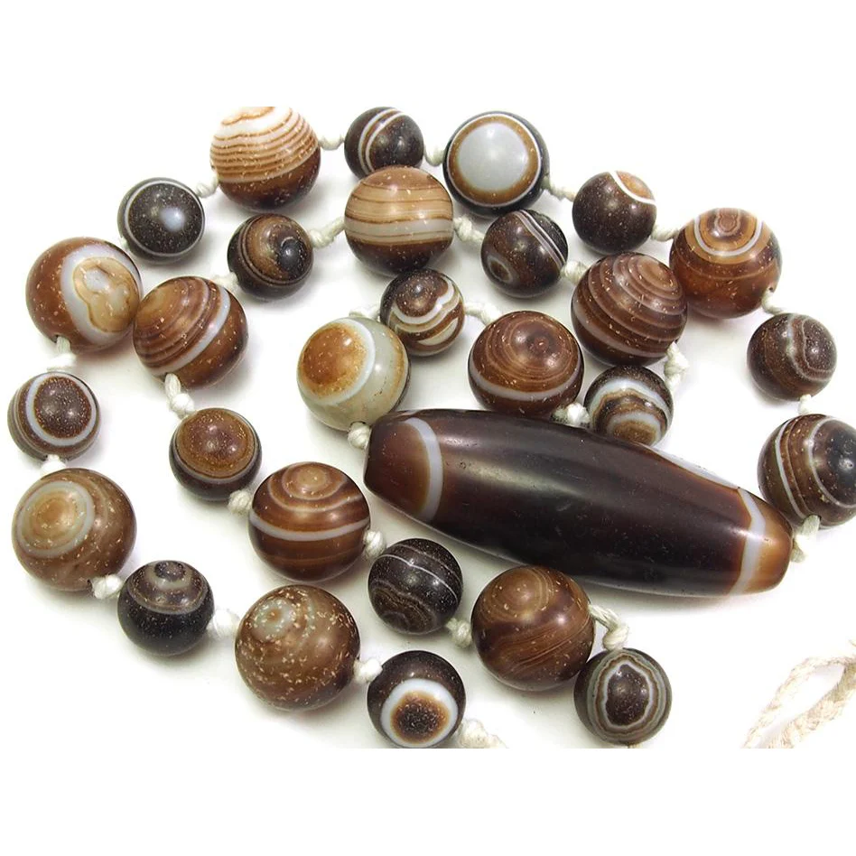 Suleiman Agate Strand Necklace - Image 2
