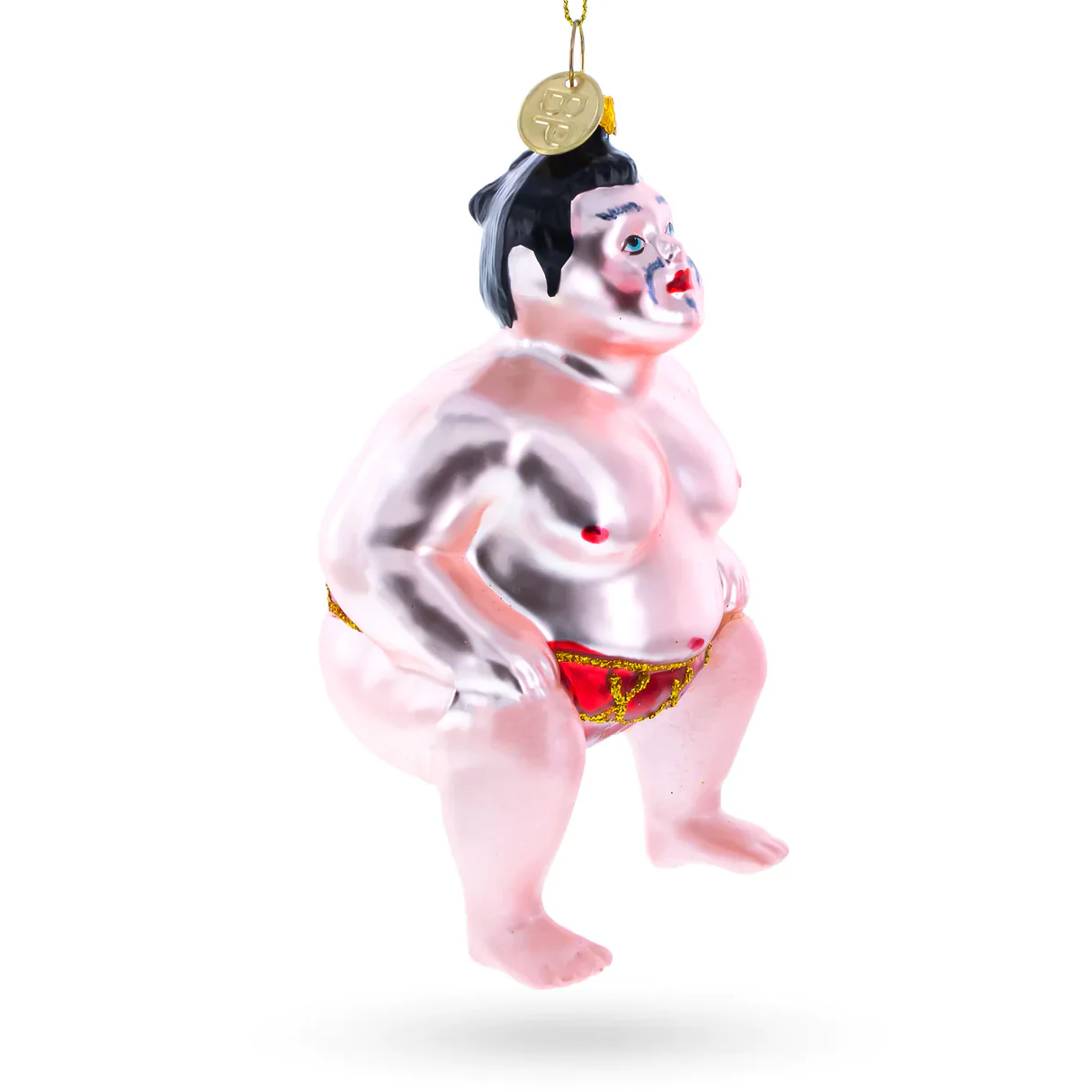 Sumo Wrestler Ornament PS - Image 2
