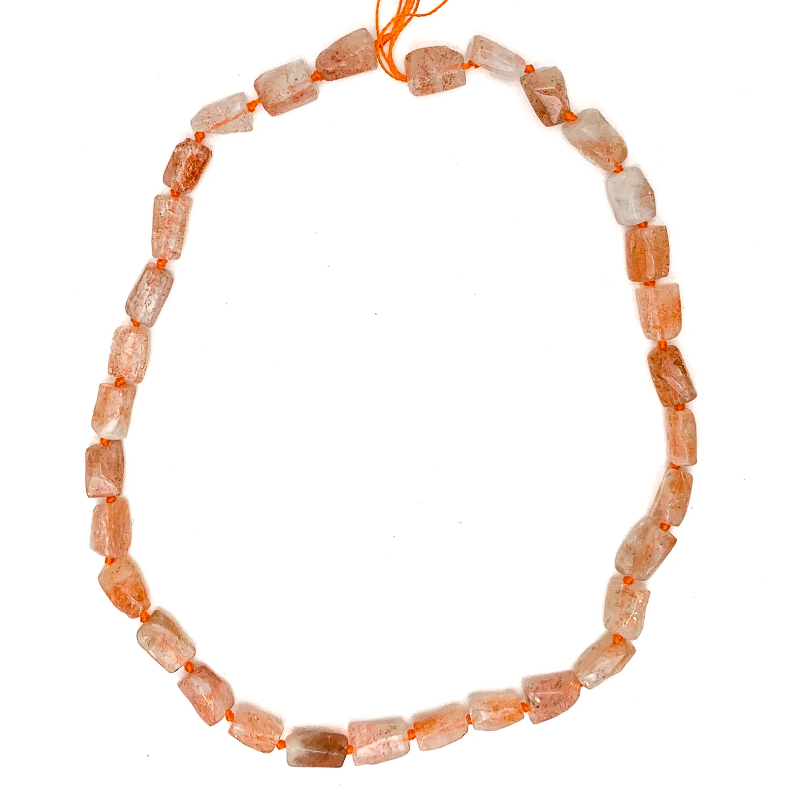 Sunstone Small Rectangles Bead Strand - Image 2