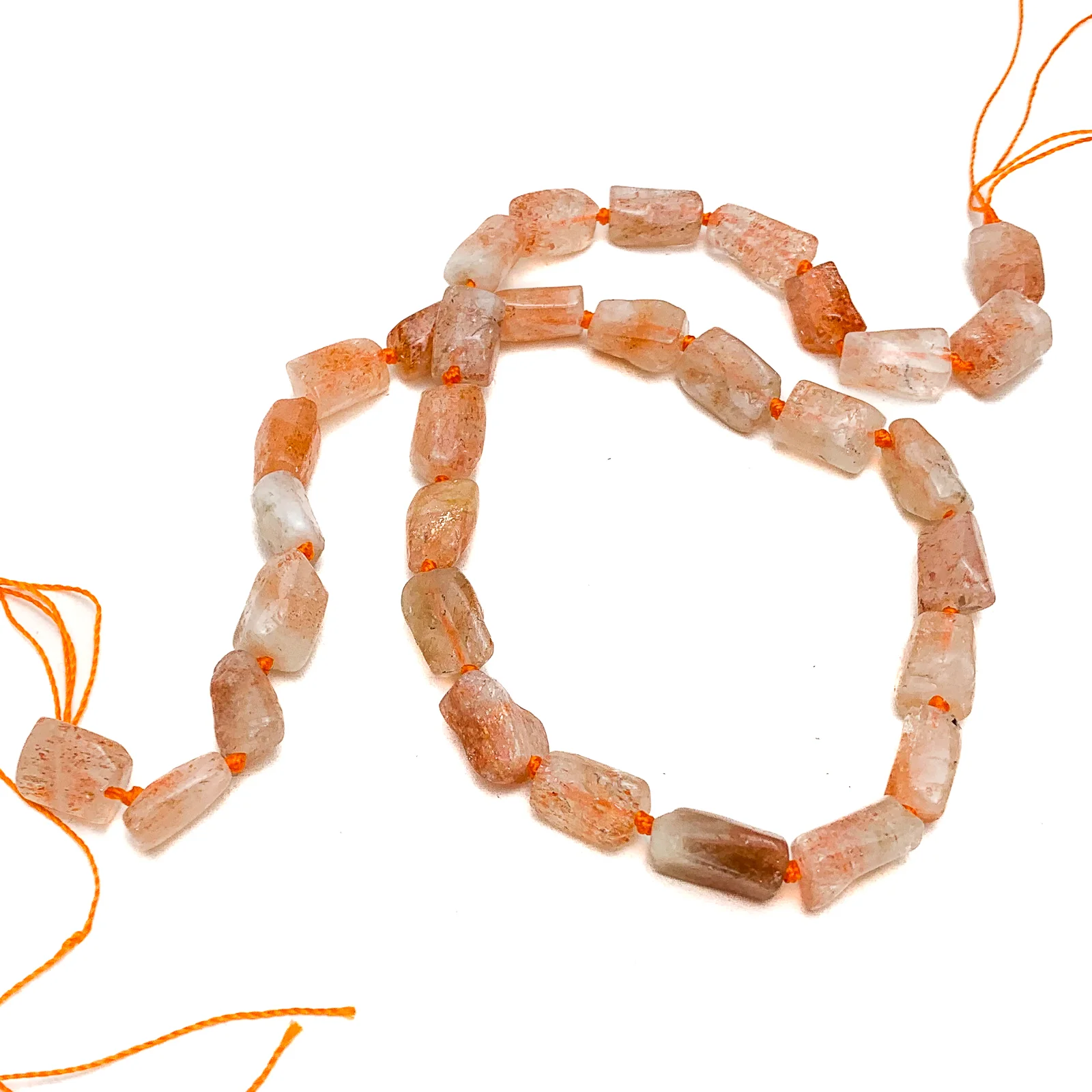 Sunstone Small Rectangles Bead Strand - Image 3
