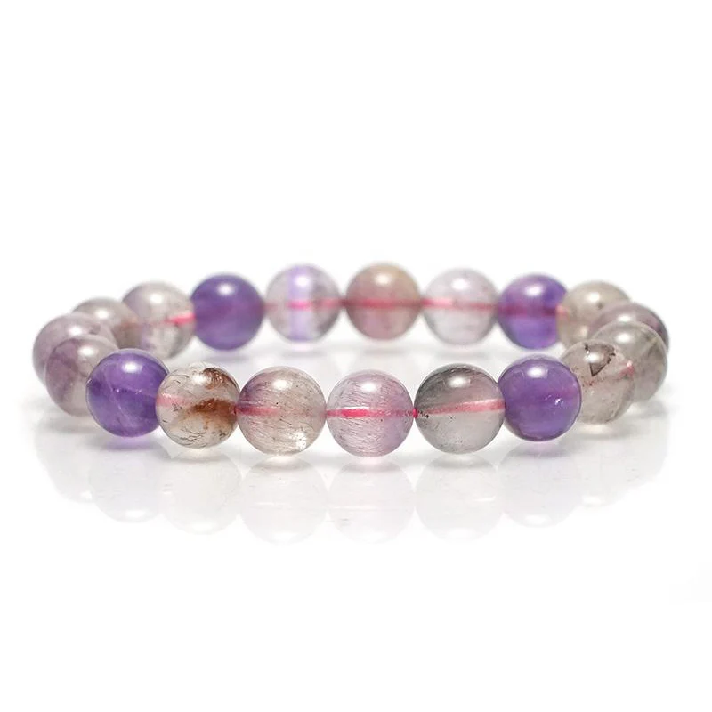 Super 7 Stretch Bracelet 10mm, 12mm, 14mm, 15mm - Image 4
