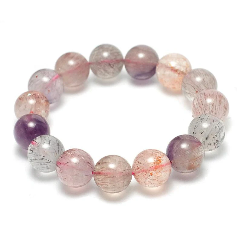 Super 7 Stretch Bracelet 10mm, 12mm, 14mm, 15mm - Image 7