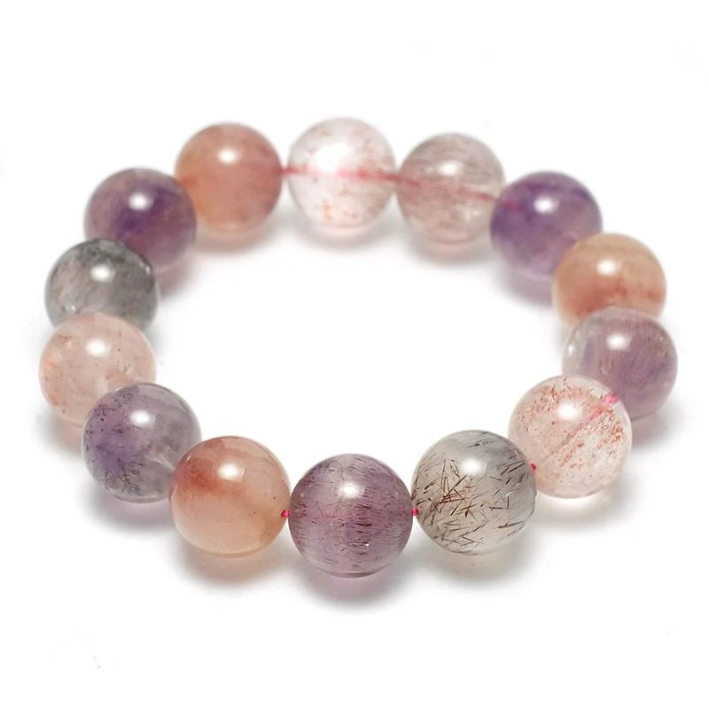 Super 7 Stretch Bracelet 10mm, 12mm, 14mm, 15mm - Image 9