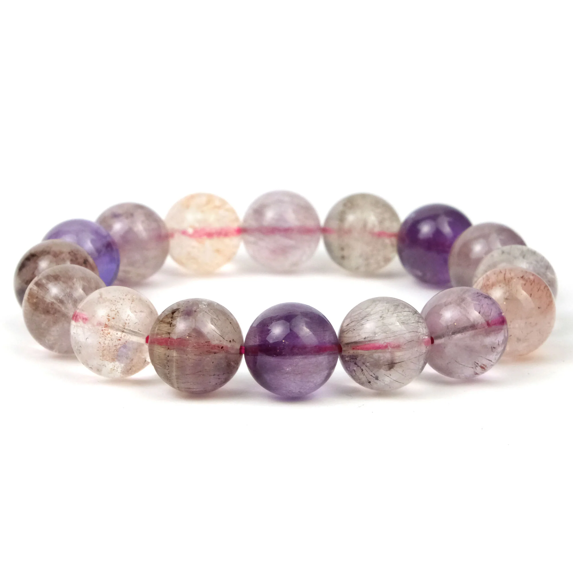 Super 7 Stretch Bracelet 13mm - Image 2