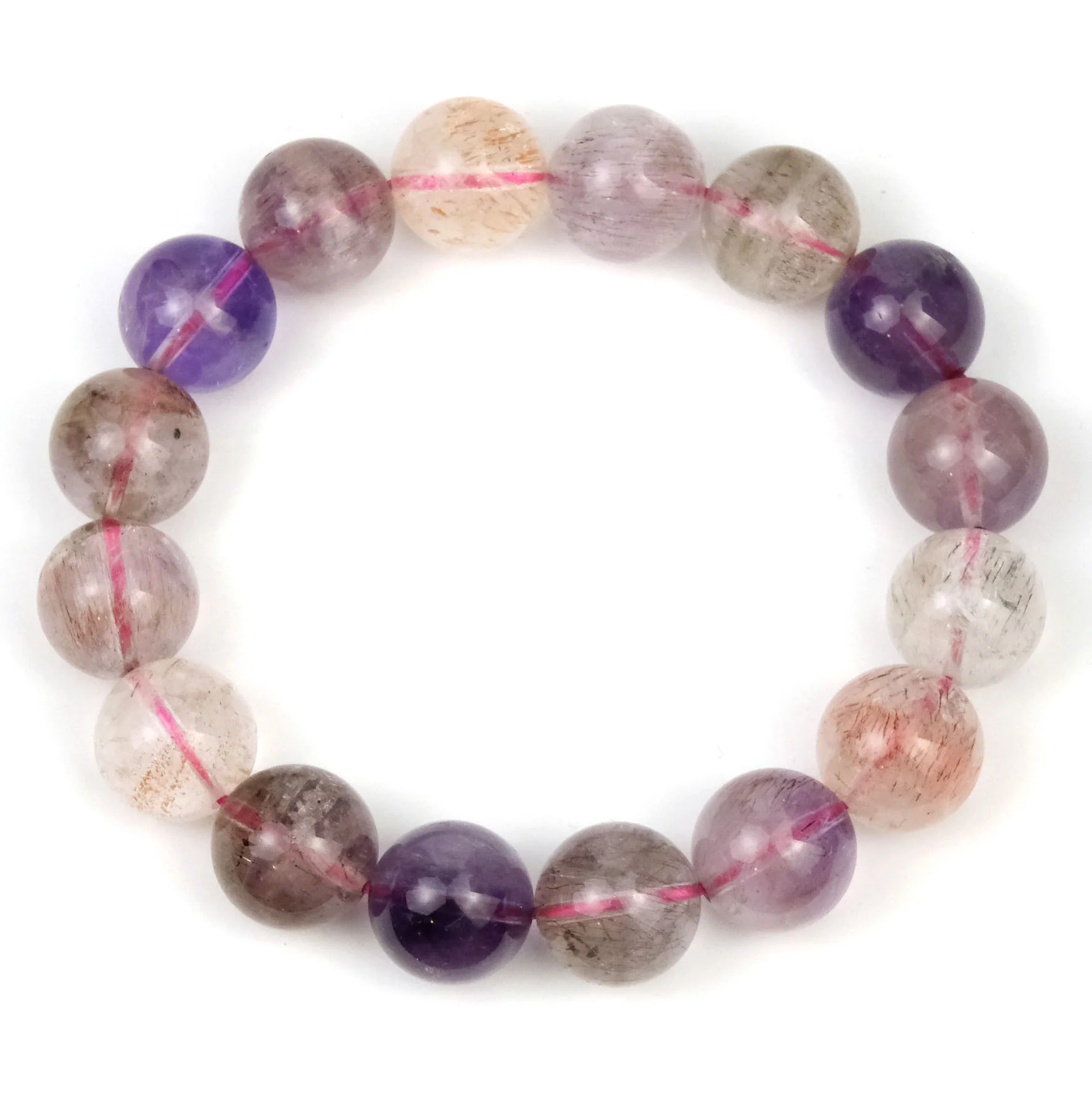 Super 7 Stretch Bracelet 13mm - Image 3
