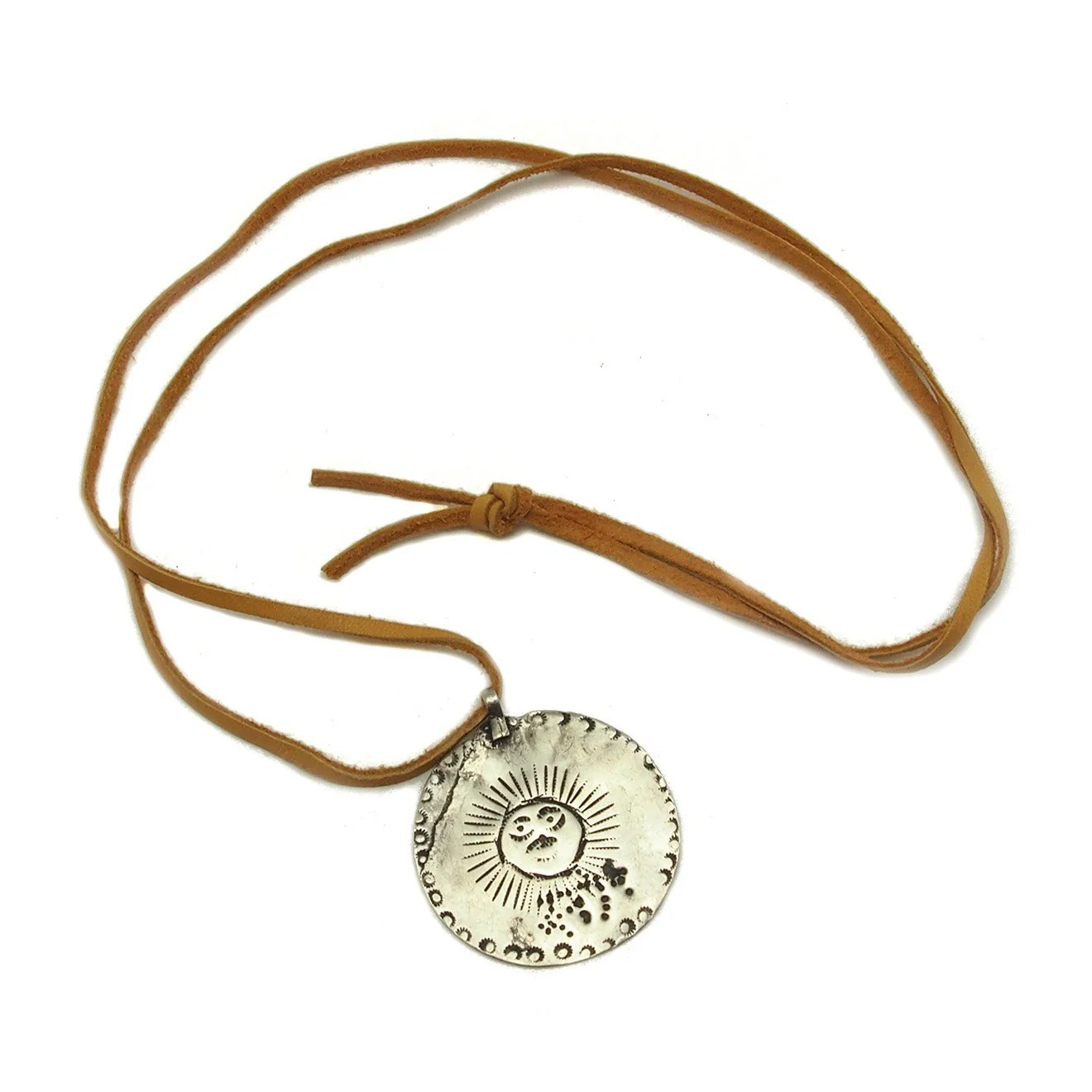 Surya Fine Silver Amulet / Pendant - Image 2