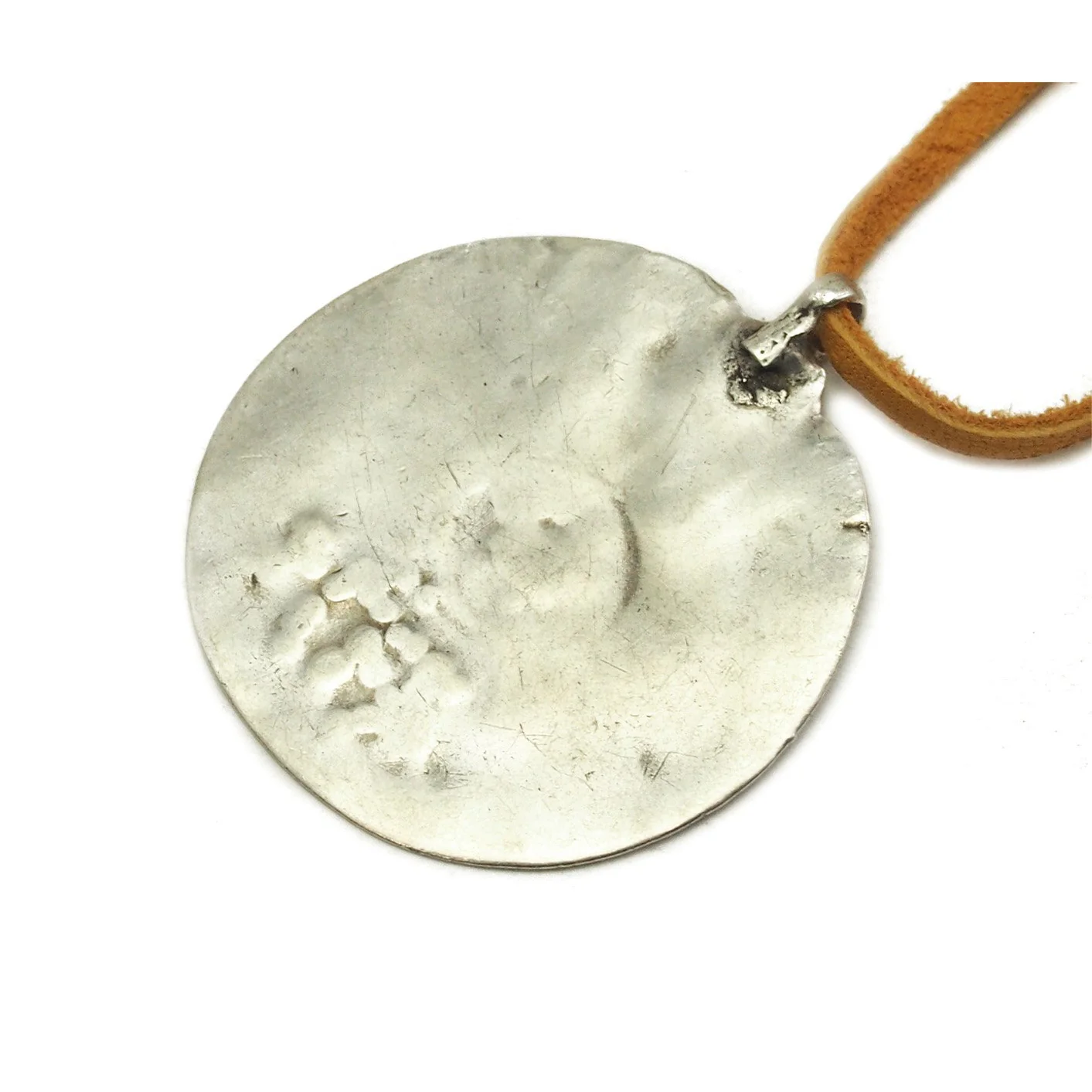 Surya Fine Silver Amulet / Pendant - Image 5