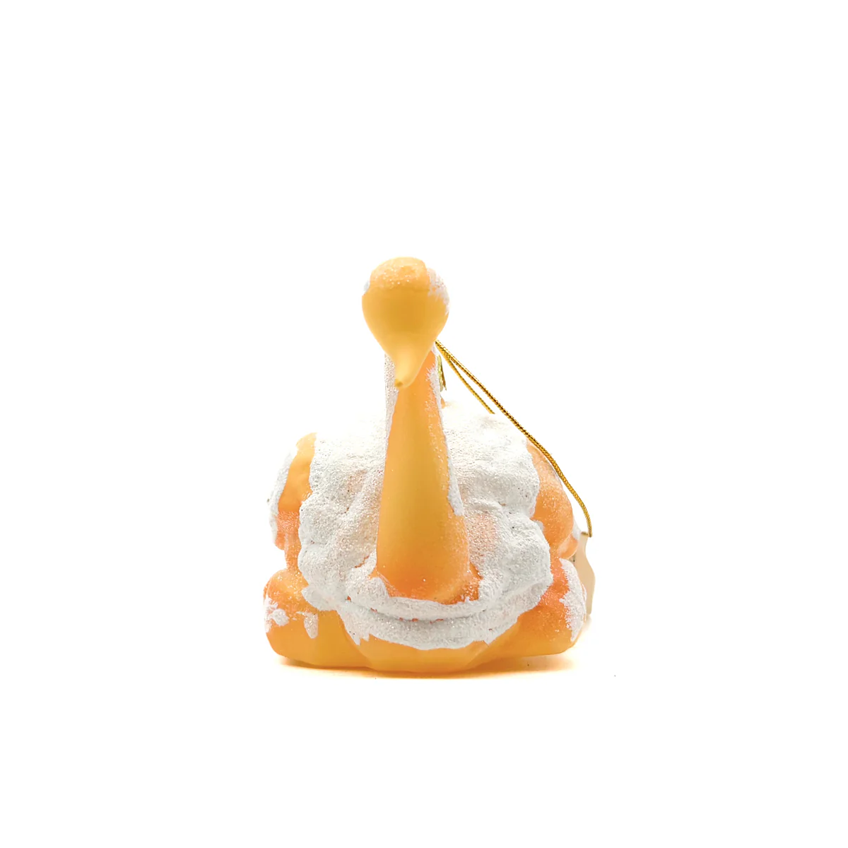 Swan Cream Puff Ornament - Image 3