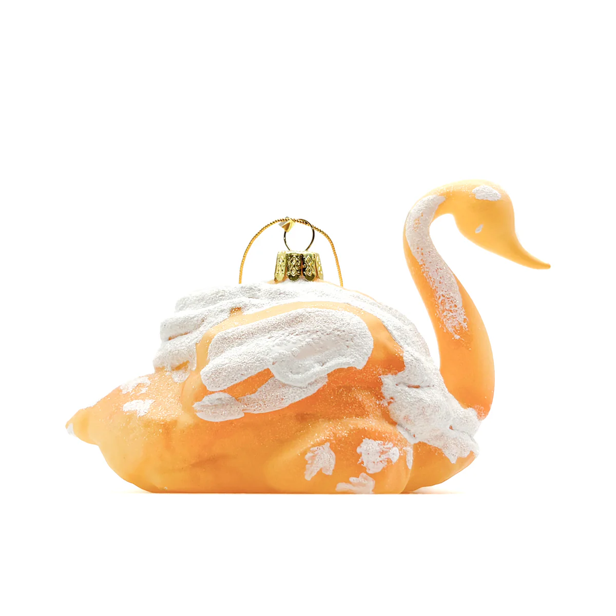 Swan Cream Puff Ornament - Image 4