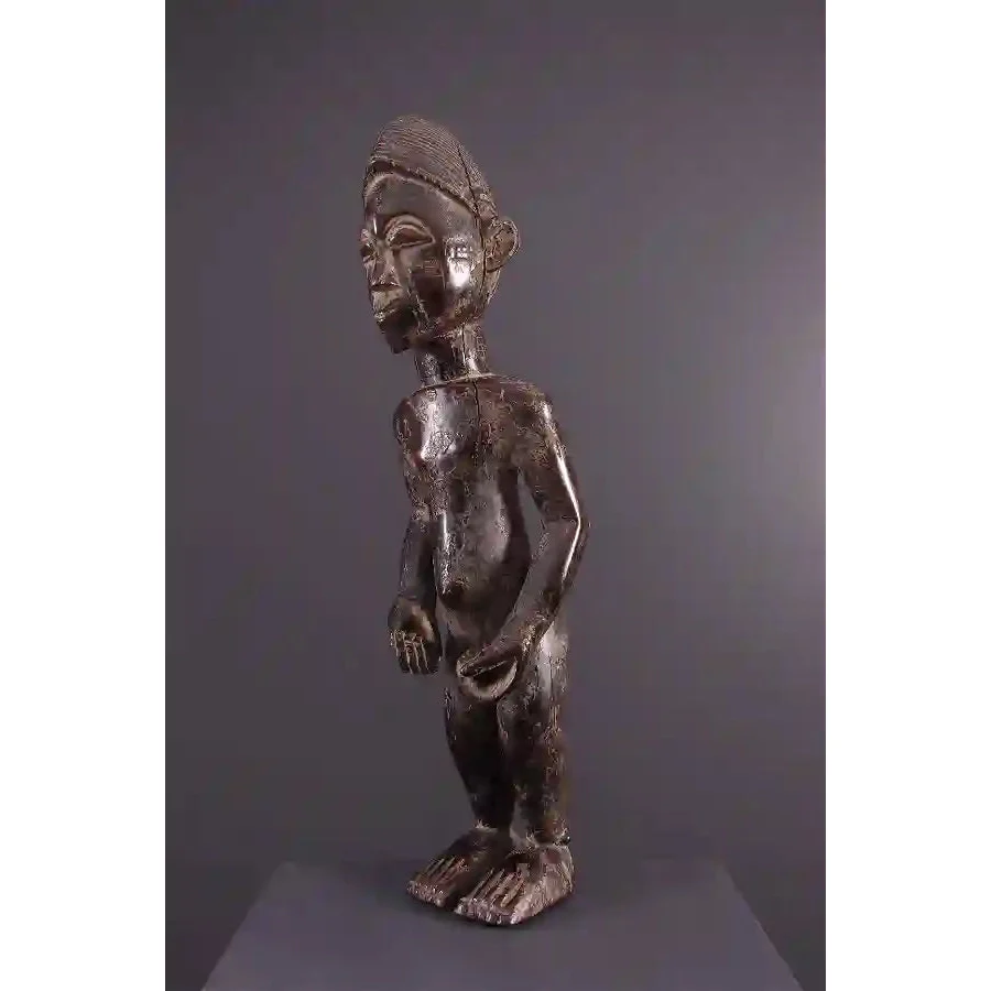 Tabwa Male Ancestor Figure, Congo #516 - Image 3