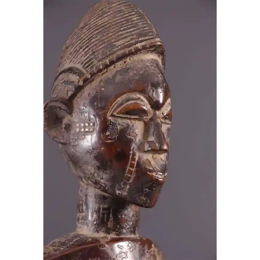 Tabwa Male Ancestor Figure, Congo #516 - Image 7