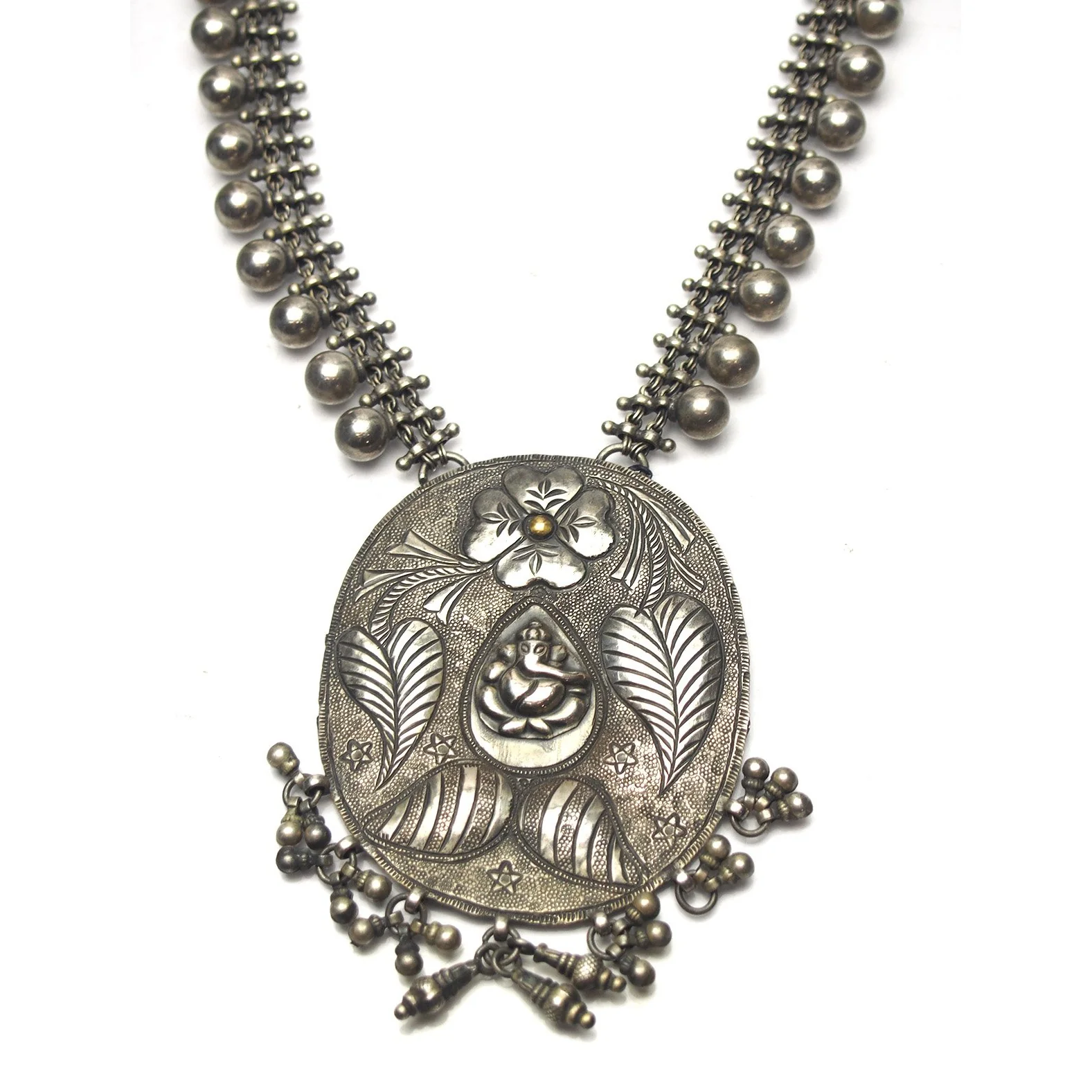 Ganesha Silver Talisman Necklace 2 - Image 3