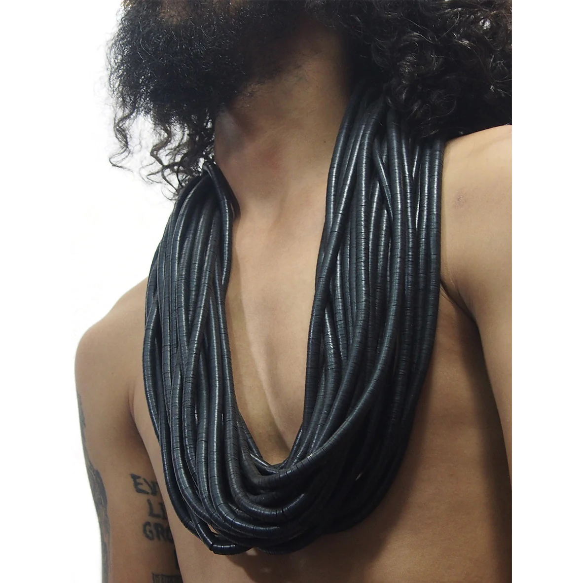 Fulani Celluloid Tamba Necklace - Image 3
