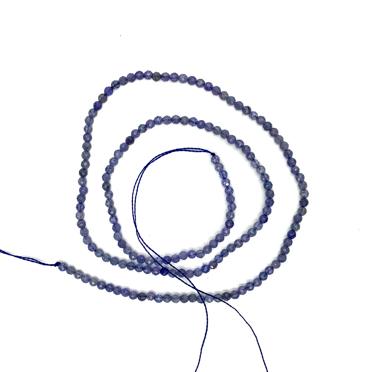 Tanzanite 2mm Faceted Rounds - Image 2