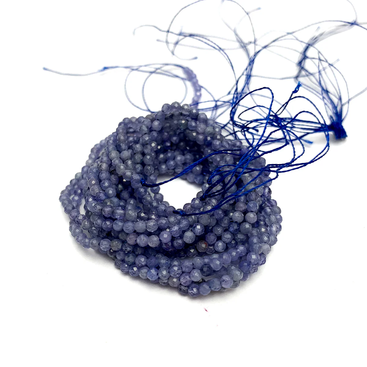 Tanzanite 2mm Faceted Rounds - Image 3