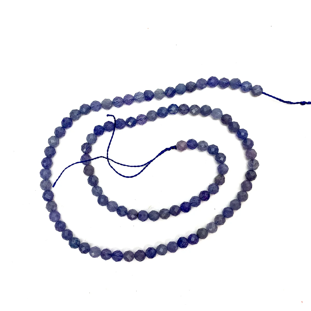 Tanzanite 4mm Faceted Rounds - Image 2