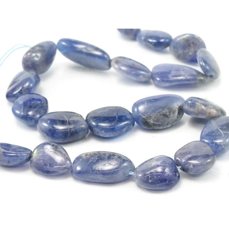 Tanzanite Graduated Smooth Nugget Strand - Image 2