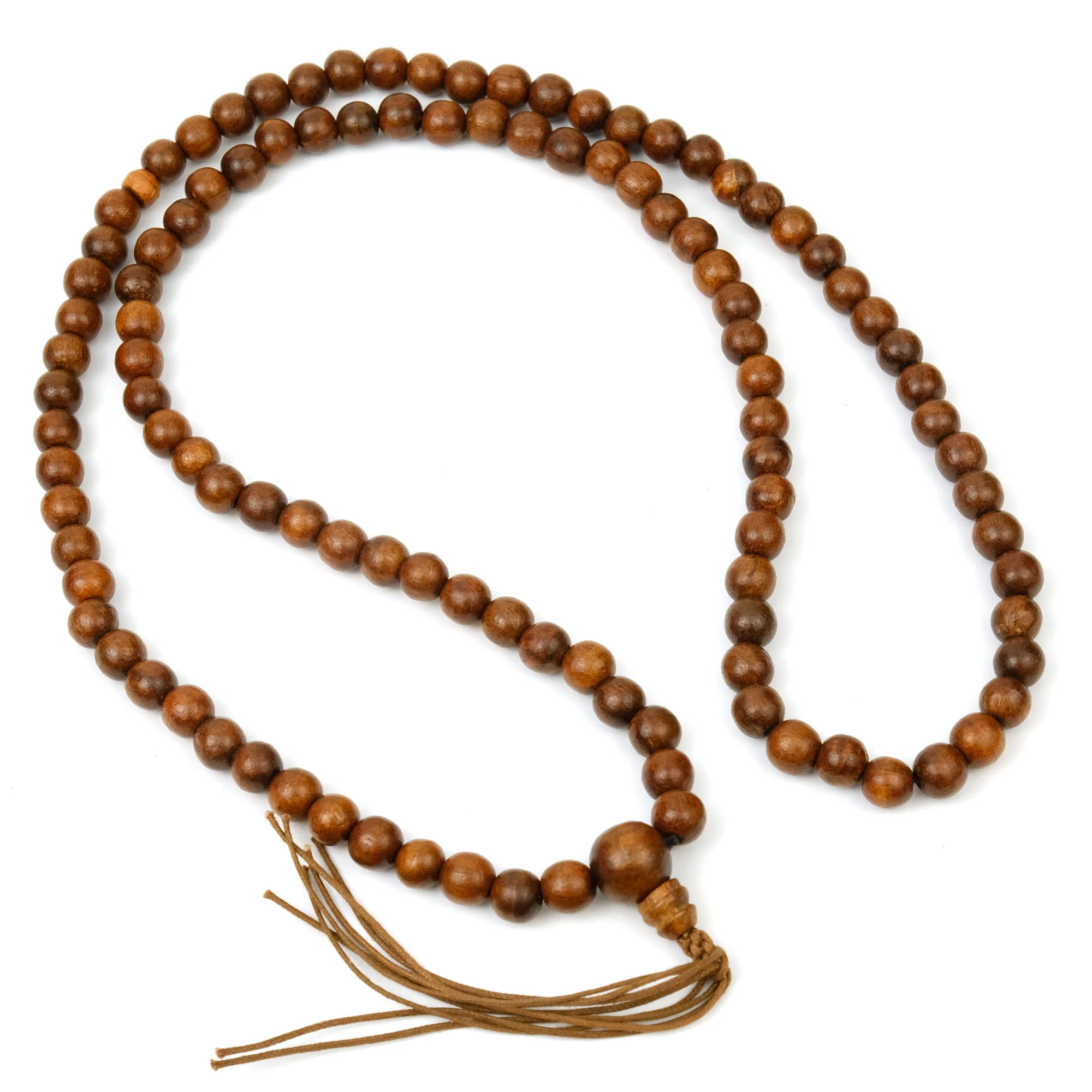 Teak Wood Mala 8mm - Image 3