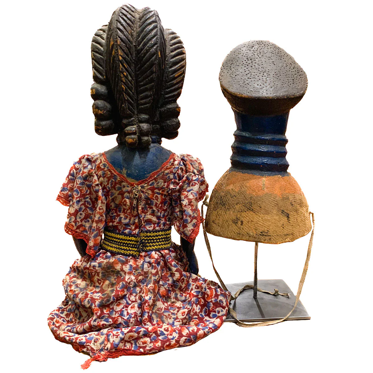 Temne Ancestor Pair, Sierra Leone #957 - Image 3