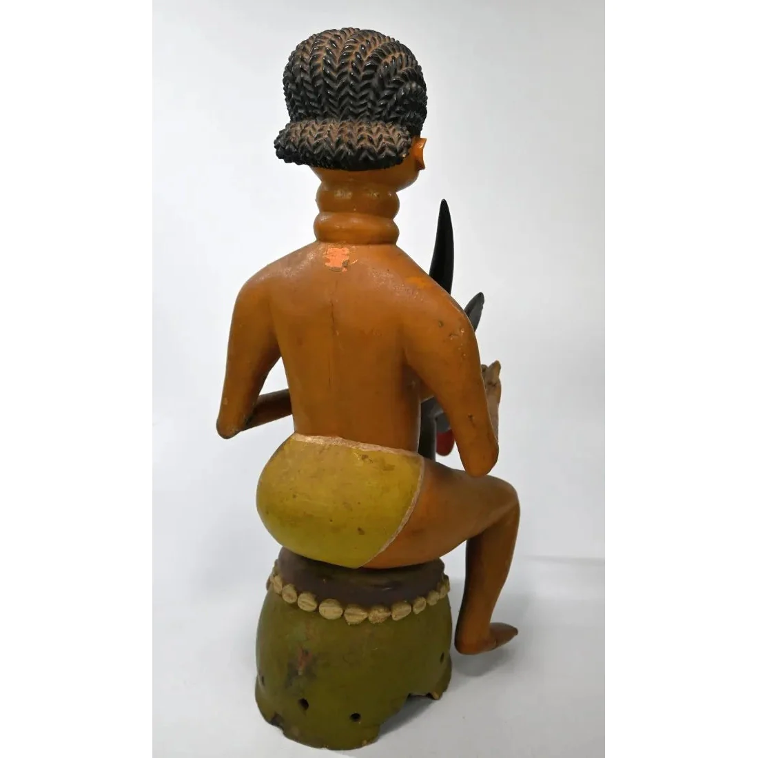 Temne Headdress with Female Effigy, Sierra Leone - Image 10