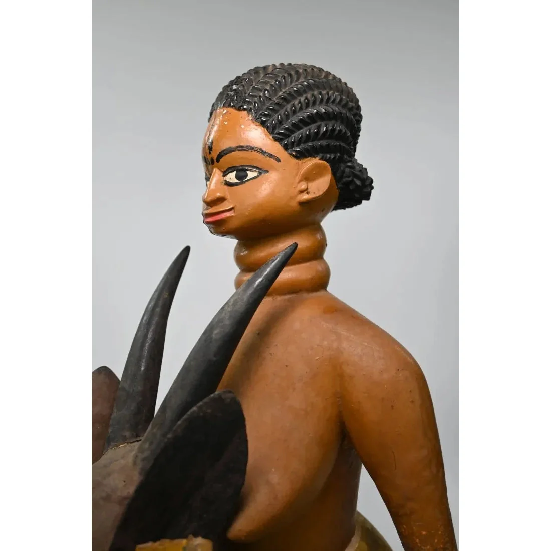 Temne Headdress with Female Effigy, Sierra Leone - Image 11