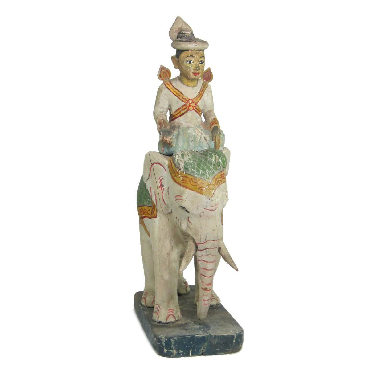 Temple Guardian Ca.1940 Elephant Figure - Image 2