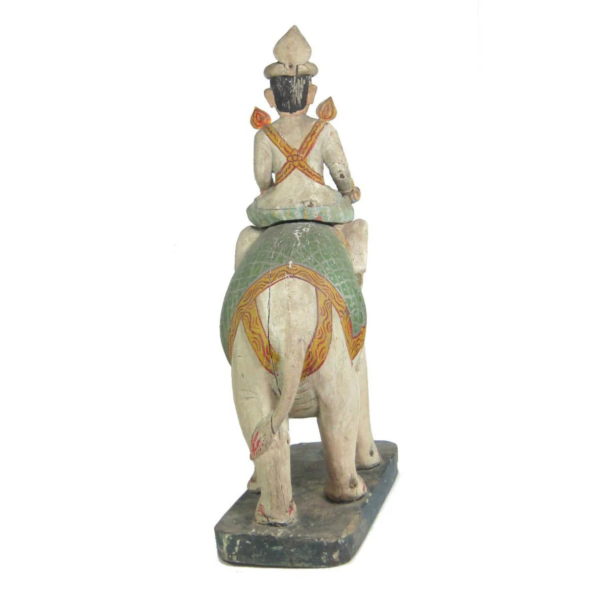 Temple Guardian Ca.1940 Elephant Figure - Image 4