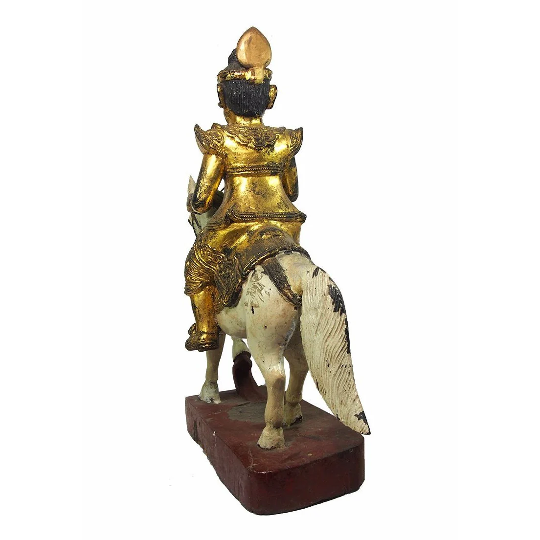 Temple Guardian Nat As Min Kyawzwa  Ca.1950 1 - Image 4