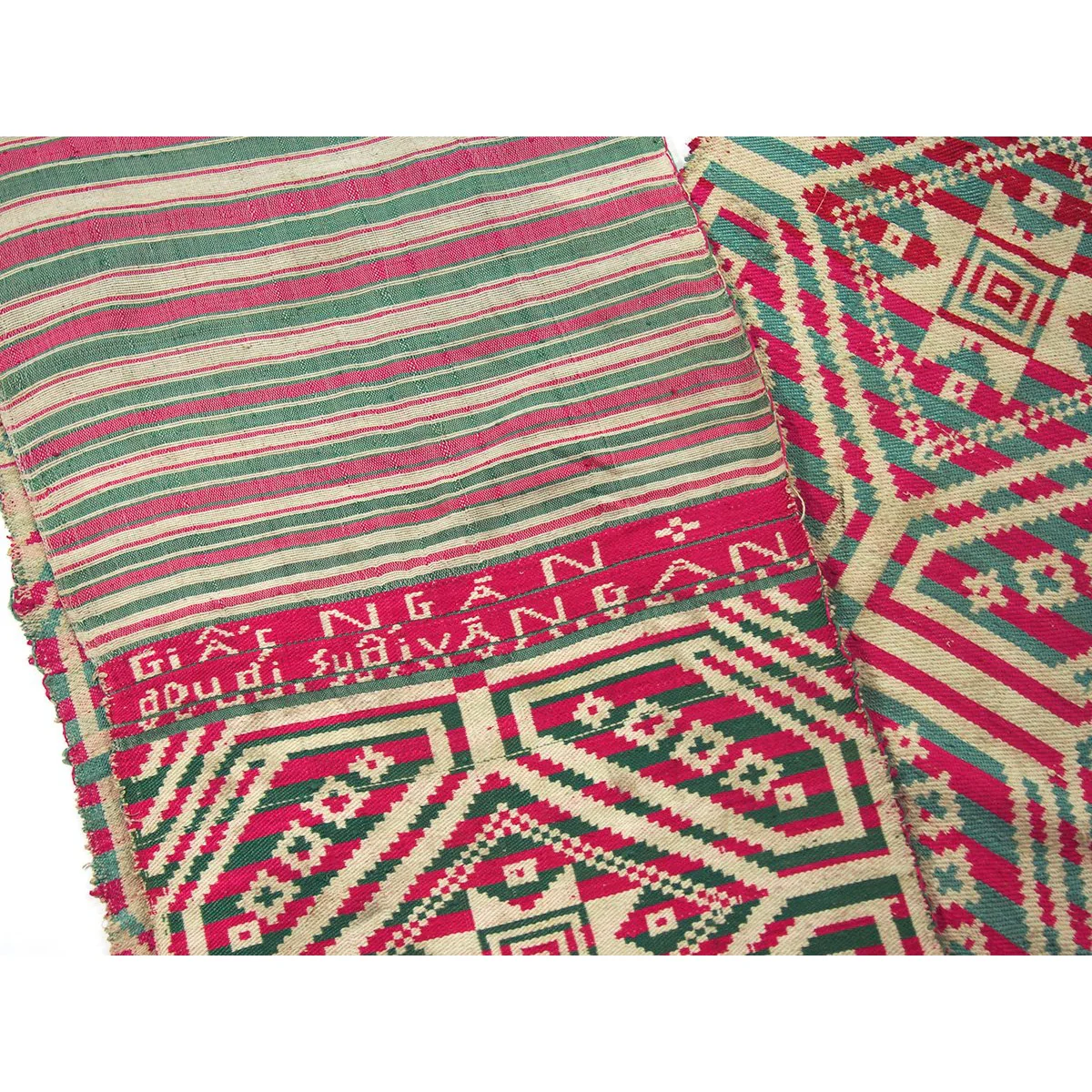 Vietnamese Hill Tribe Heirloom Shamanic Ceremonial Textile Ca.1940-50 - Image 6