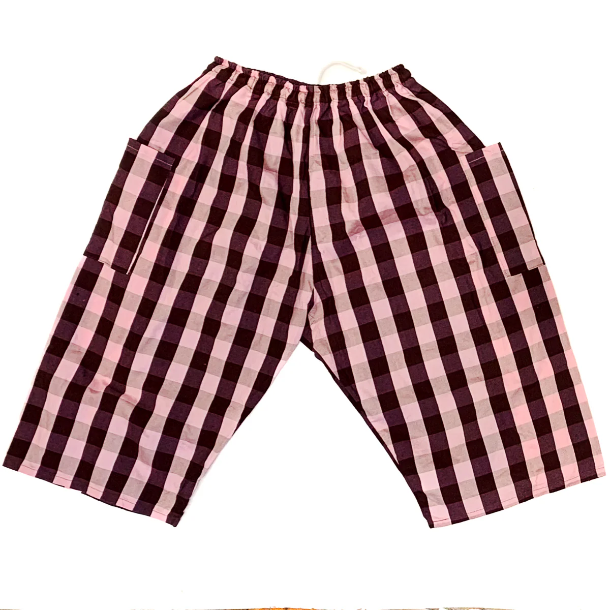 Thai Cotton Cropped Farmer Pants - Image 3
