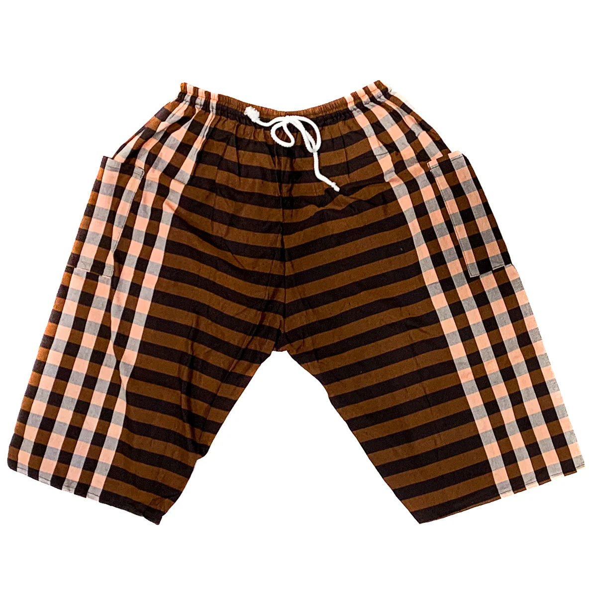Thai Cotton Cropped Farmer Pants - Image 2