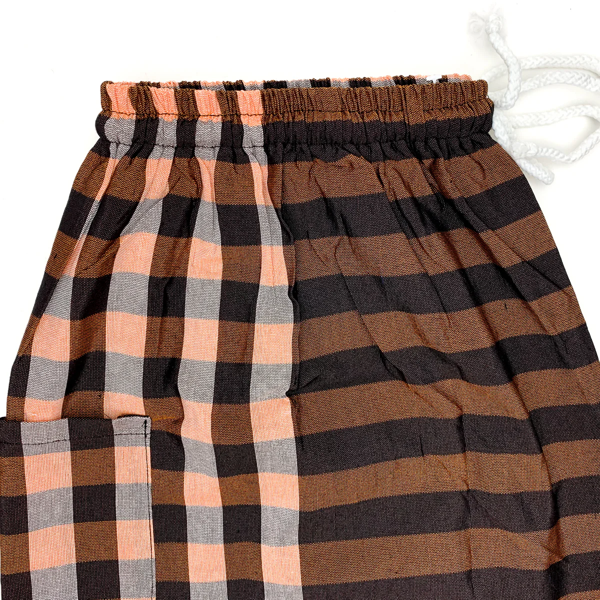 Thai Cotton Cropped Farmer Pants - Image 4