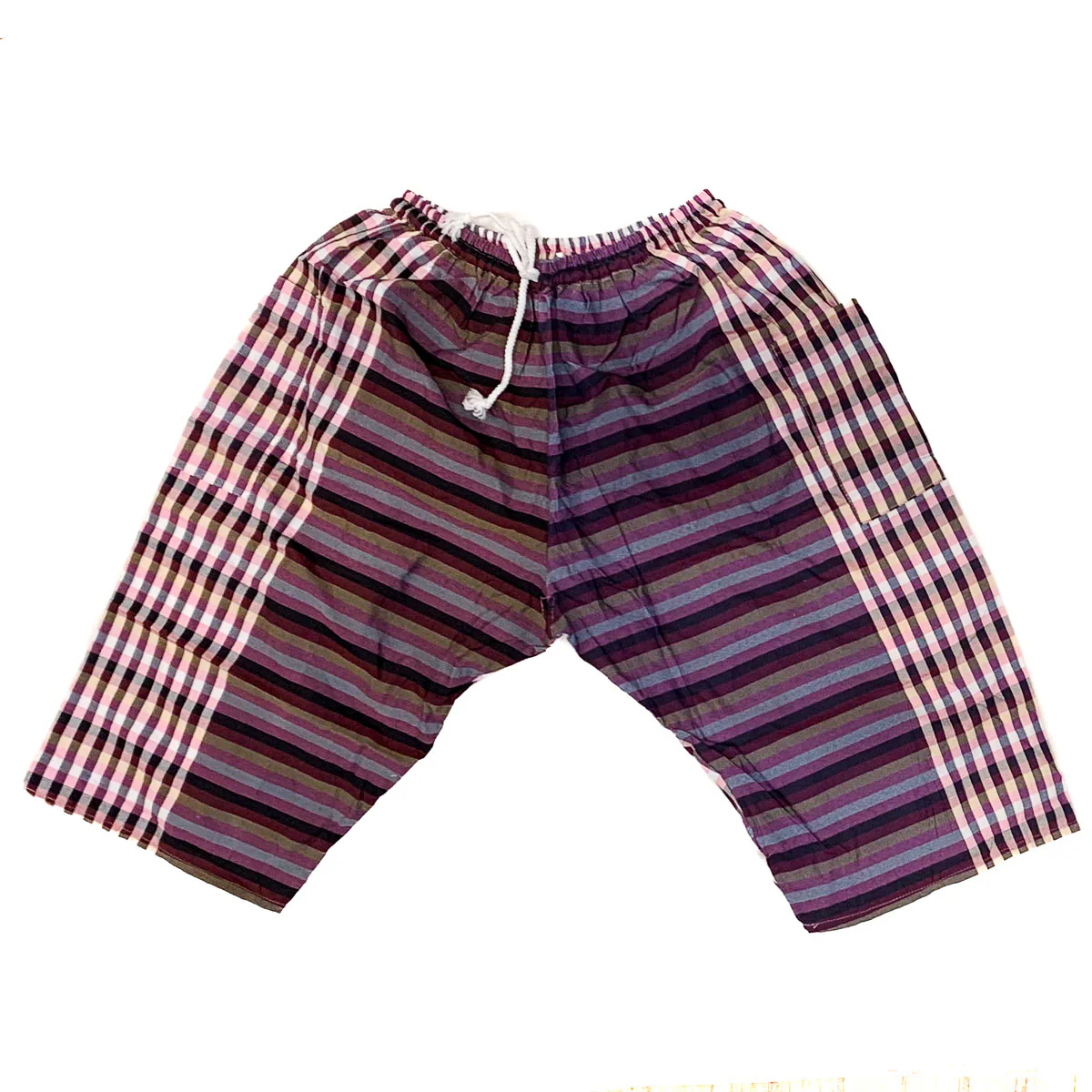Thai Cotton Cropped Farmer Pants - Image 2