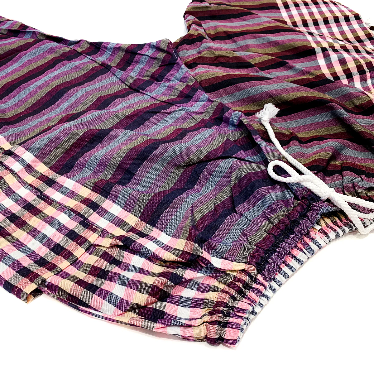 Thai Cotton Cropped Farmer Pants - Image 4