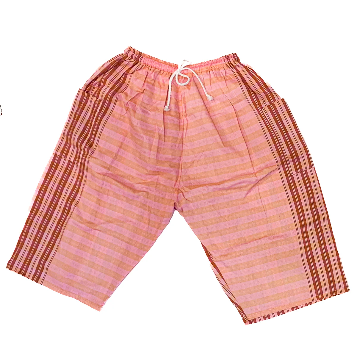 Thai Cotton Cropped Farmer Pants - Image 2