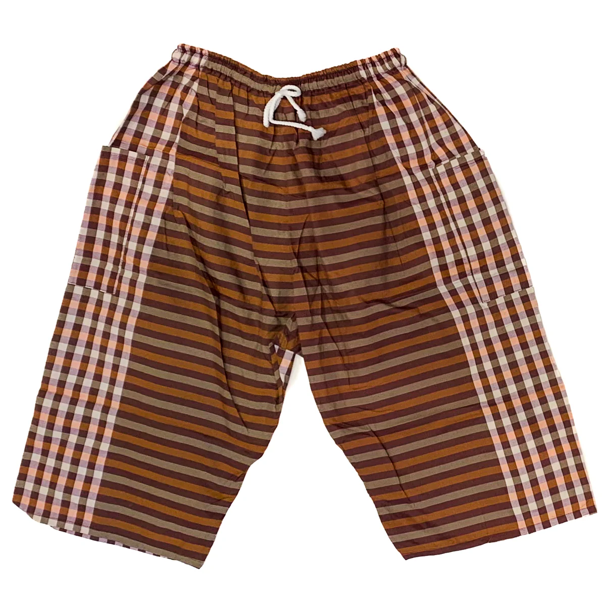 Thai Cotton Cropped Farmer Pants - Image 2