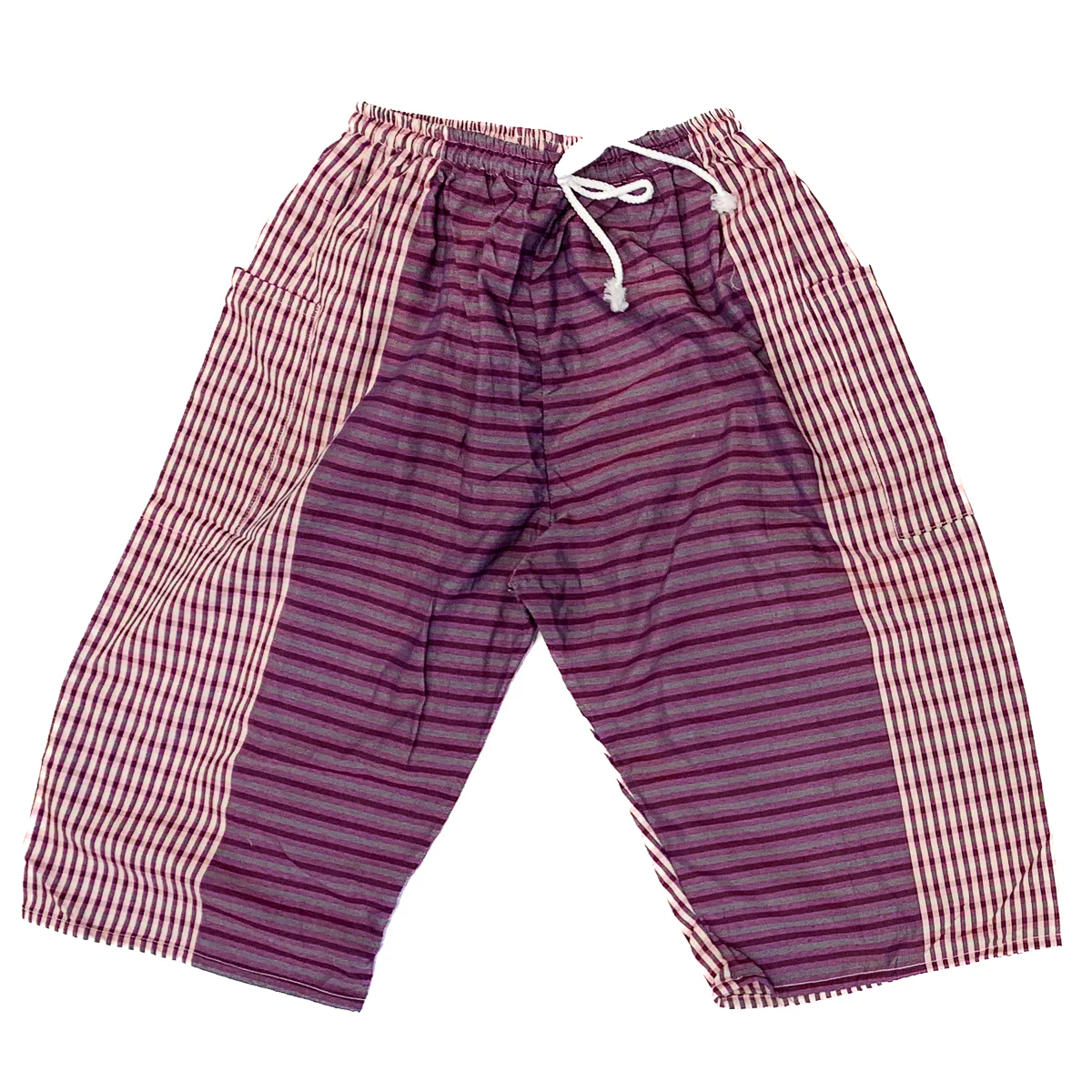 Thai Cotton Cropped Farmer Pants - Image 2