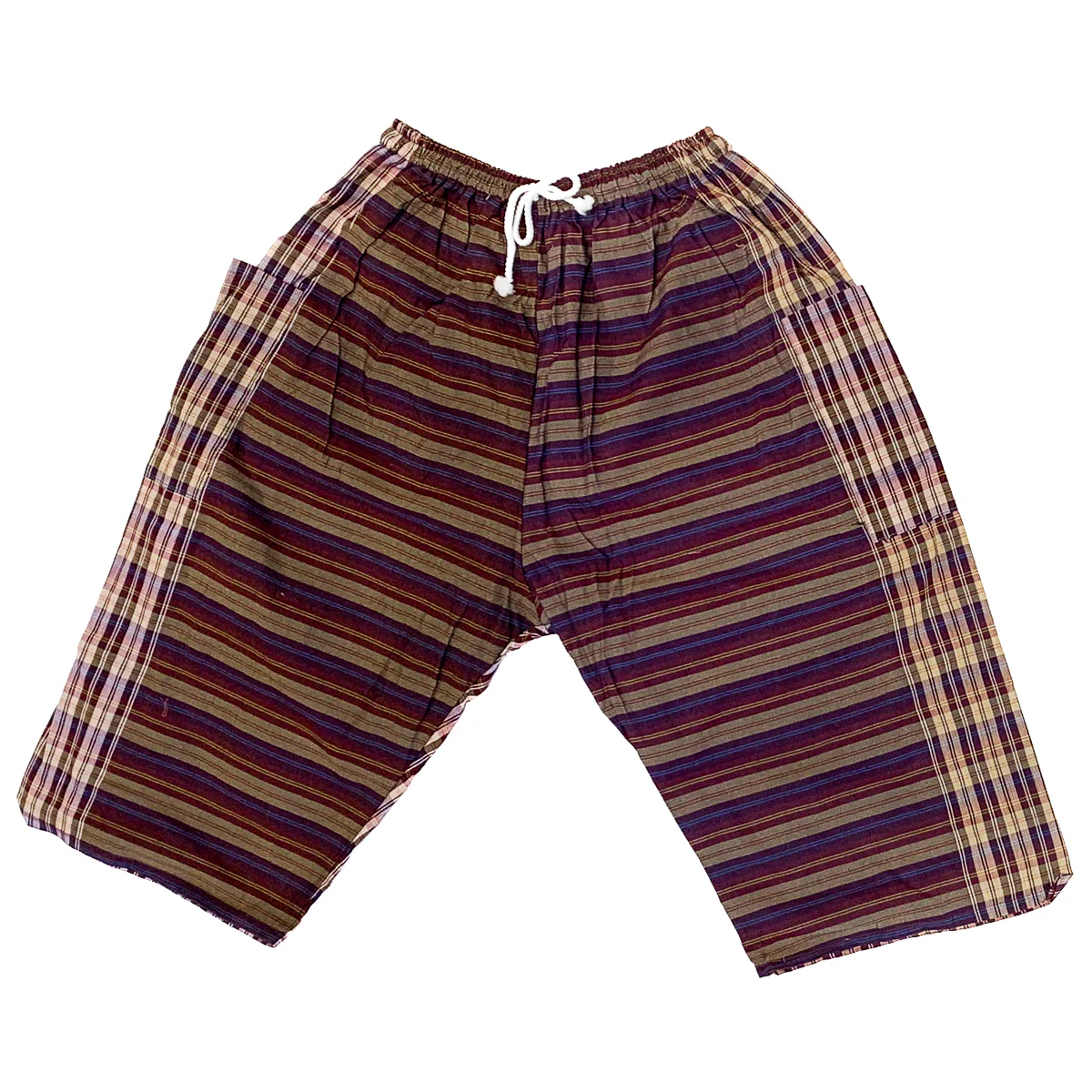 Thai Cotton Cropped Farmer Pants - Image 2