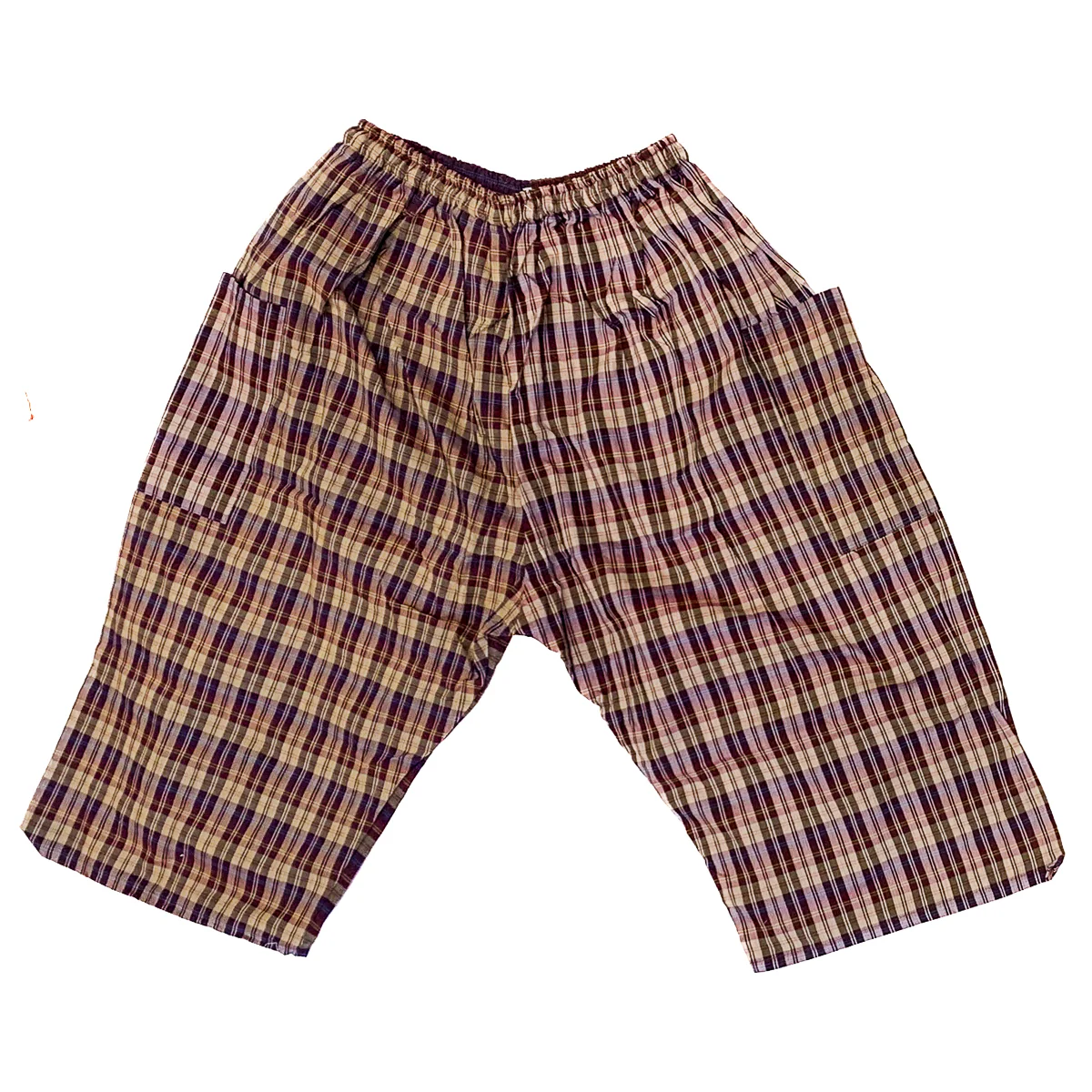 Thai Cotton Cropped Farmer Pants - Image 3