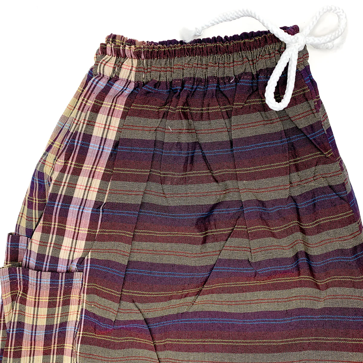 Thai Cotton Cropped Farmer Pants - Image 4