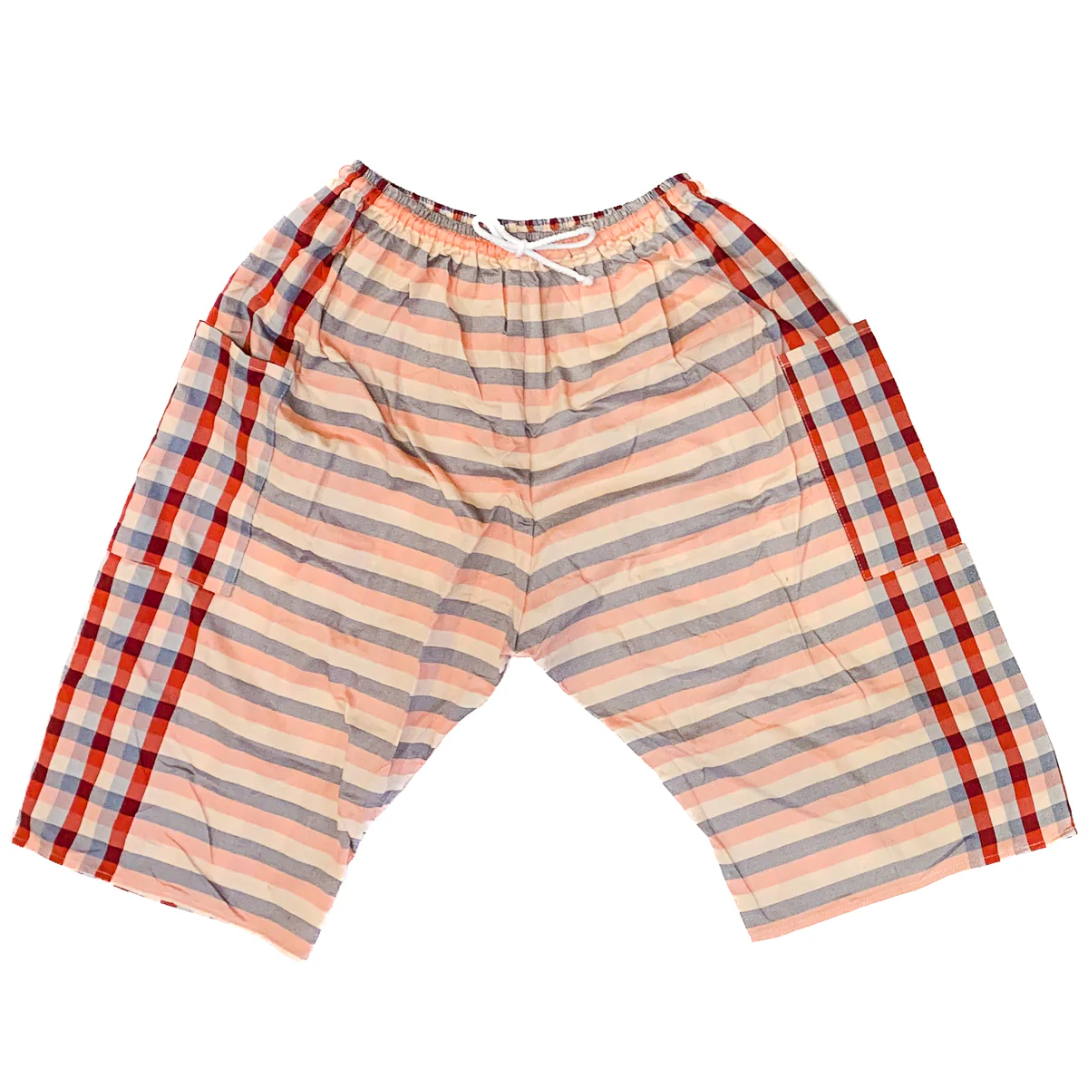 Thai Cotton Cropped Farmer Pants - Image 2